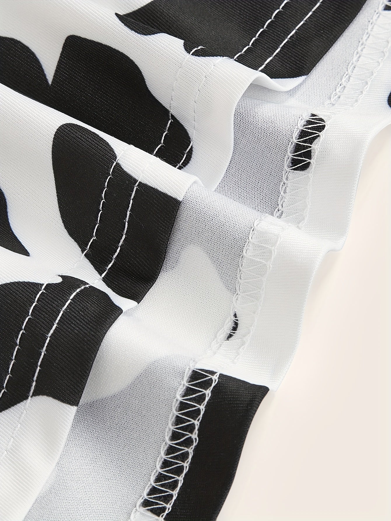 Cow Print Hotpants Random Print Casual Every Shorts Women's Clothing