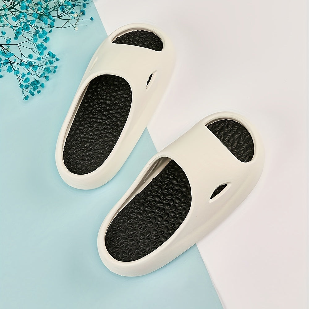 Men's Massage Slides Casual Non Slip Slippers Open Toe Shoes