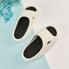 Men's Massage Slides Casual Non Slip Slippers Open Toe Shoes