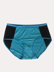 3 Pack Plus Size High Waisted Briefs Set Women's Plus Comfort Panties