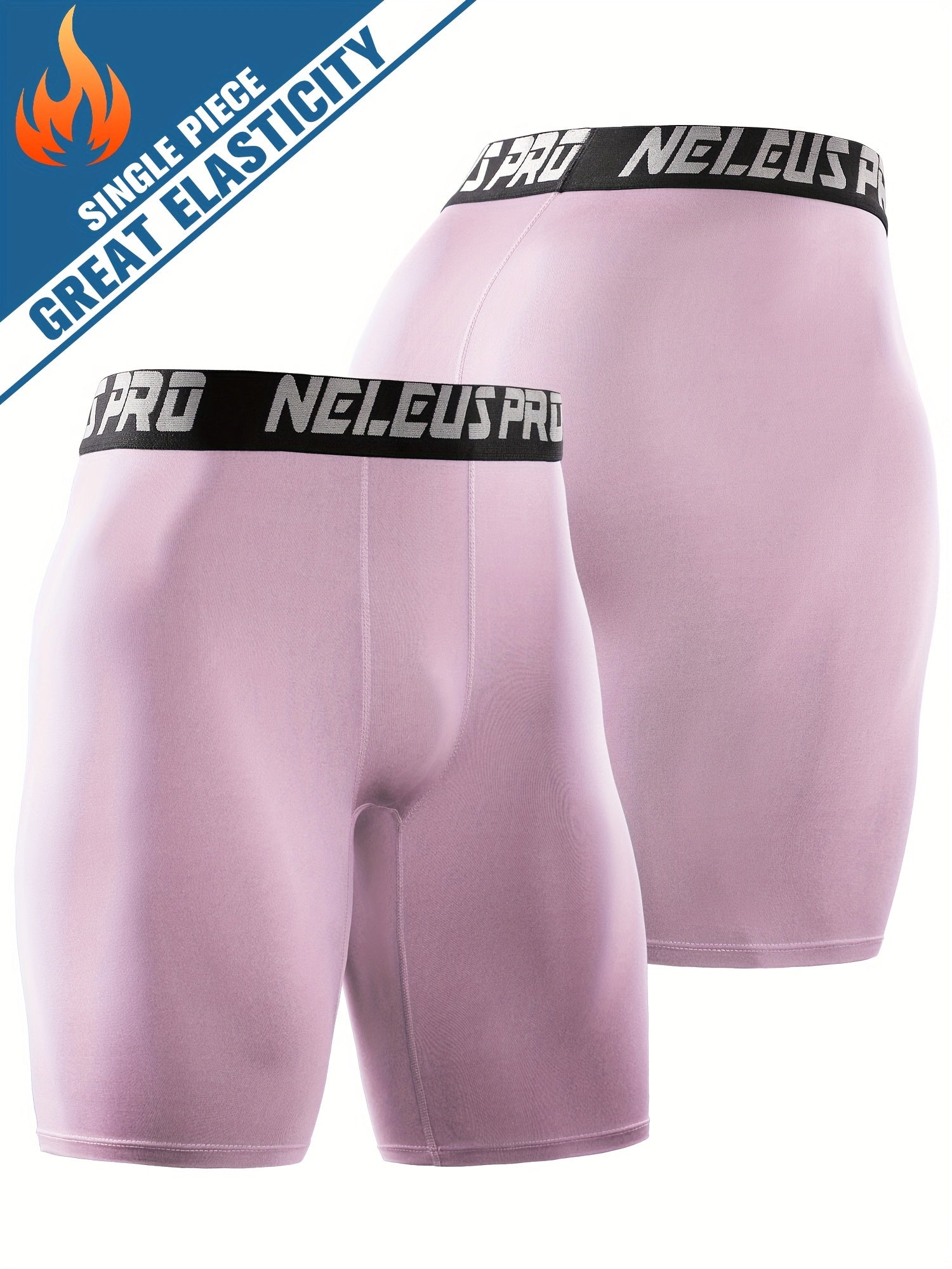 Men's Breathable Compression Shorts Quick Drying Fitness Pants