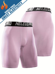 Men's Breathable Compression Shorts Quick Drying Fitness Pants