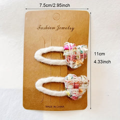 1pair Love Small Hairpin Or Head Rope