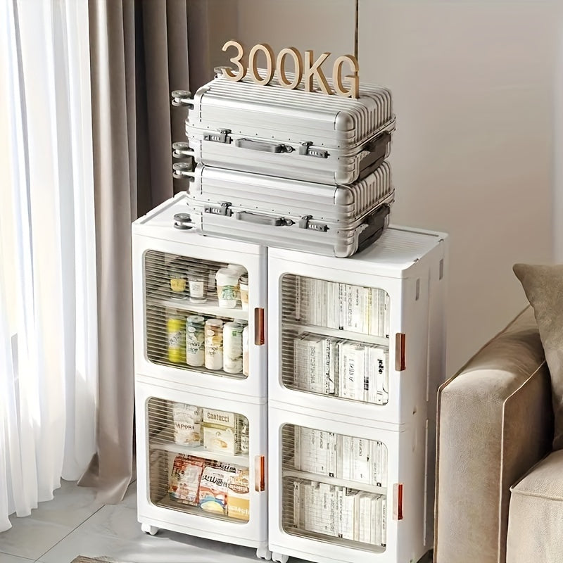Storage Cabinet - Clothes Toy Plastic Snack Organizer B