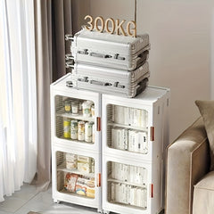 Storage Cabinet - Clothes Toy Plastic Snack Organizer B