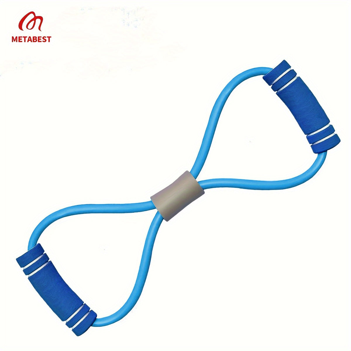 METABEST 8 Shaped Yoga Resistance Rope Elastic Stretching Strap