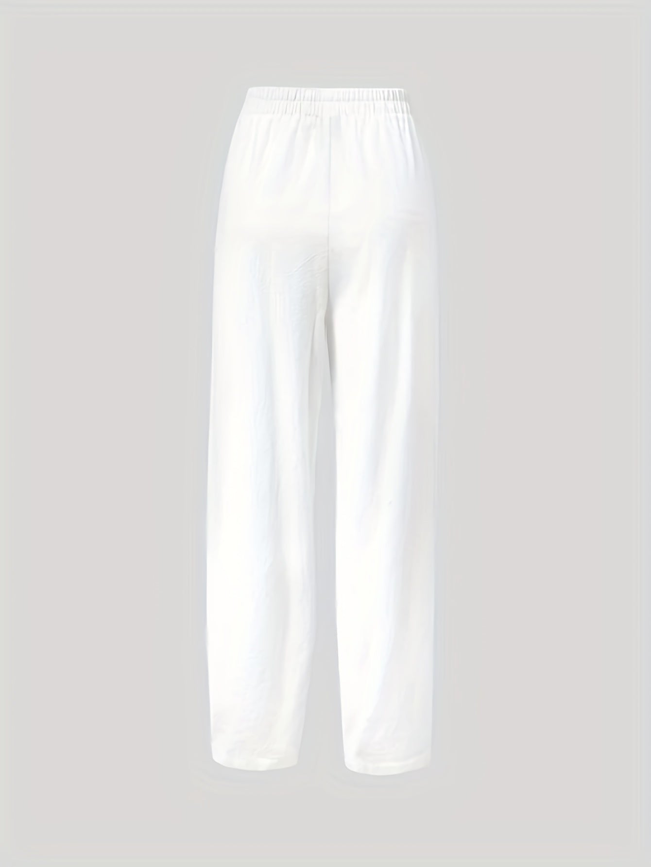 Floral Print Wide Leg Pants Dual Pockets Spring & Summer Women's Clothing