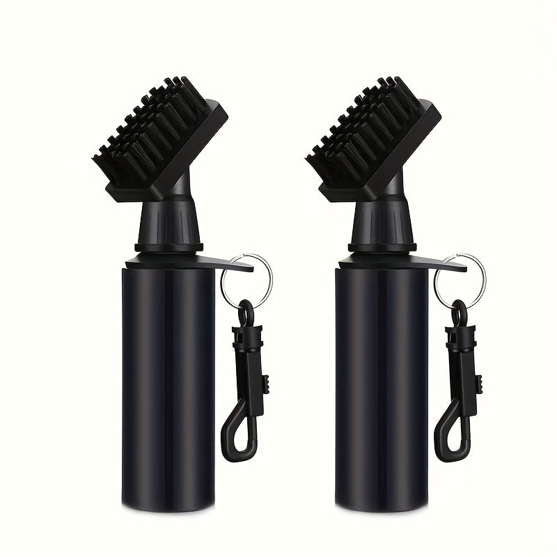 Portable Golf Club Cleaning Brush with Water Spray