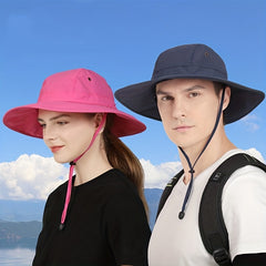 Sun Hat Outdoor Breathable Bucket Hat UV Protection Waterproof Boonie Hats