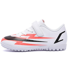 Boy's Hook And Loop Fastener Turf Football Boots
