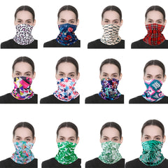 Heated Infinity Scarf Neck Gaiter Face Covering Sleeve Pocket Women Adult