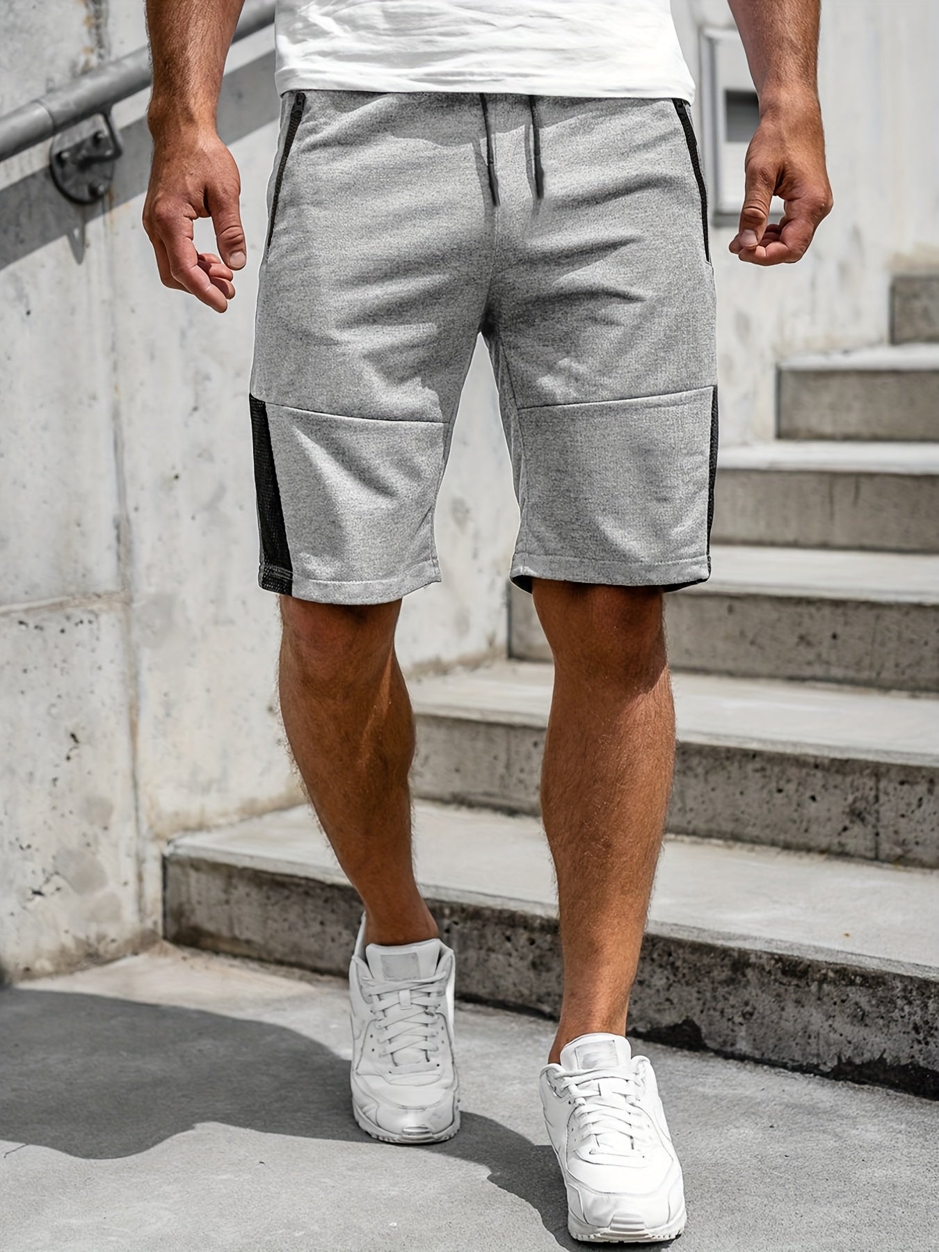 Men's Drawstring Casual Shorts - Summer Style