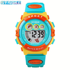 Kids Sports Waterproof Student Electronic Watch