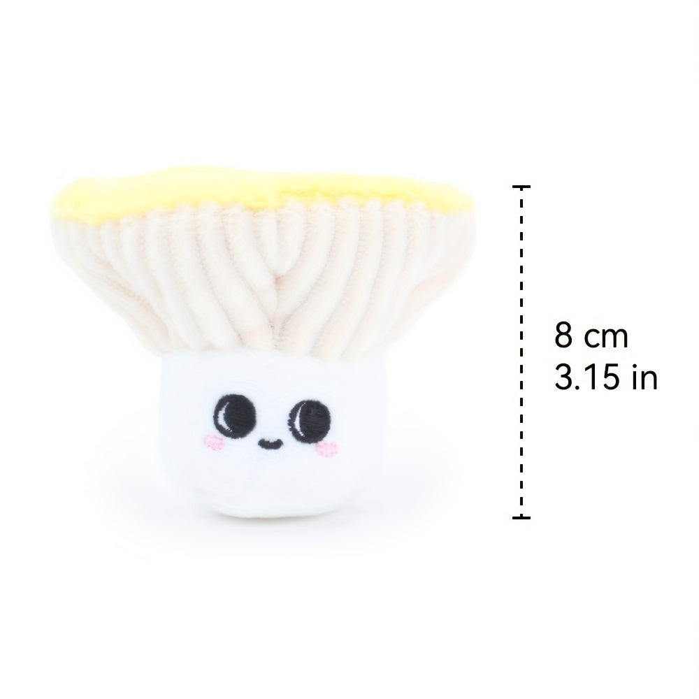 Yellow Mushroom Soothing Toy for Babies