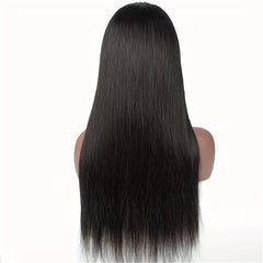 66 cm Long Middle Part Straight Hair Wig Synthetic Fiber Straight Wig for Women
