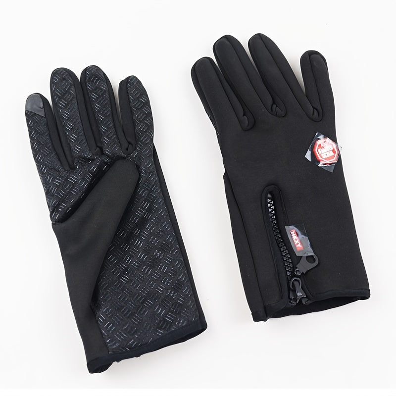 Waterproof Touch Screen Gloves Men Women Keep Hands Warm Dry Running Skiing