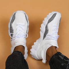 Breathable PLUS SIZE Men's Running Shoes Soft Sole Sneakers for Outdoor Jogging
