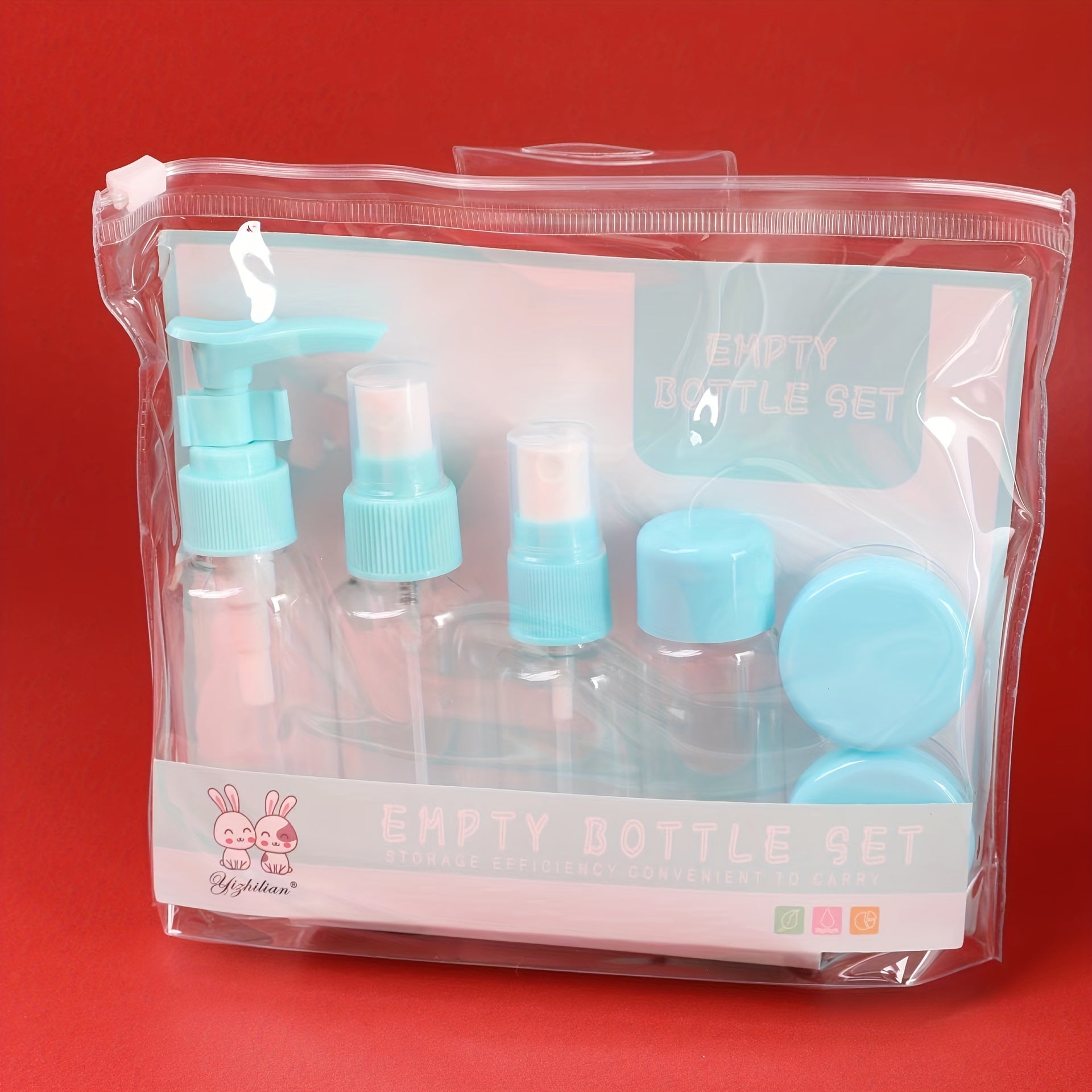 Travel Bottles Set Leak Proof Containers Toiletry for Shampoo Lotion Body Wash