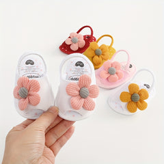 Infant Flower Sandals Soft Sole Open Toe Toddler Shoes For Summer