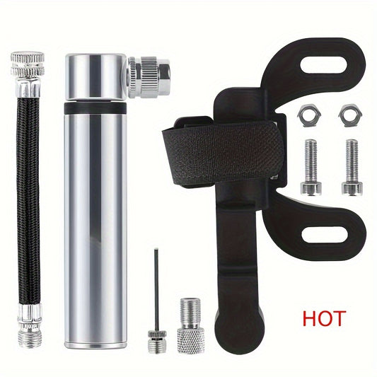 Aluminum Alloy Portable Bicycle Mini Inflator