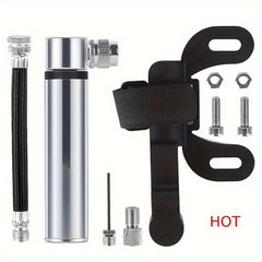Aluminum Alloy Portable Bicycle Mini Inflator