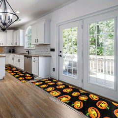 2'X10' Pumpkin Runner Rug Extra Long Laundry Room Oriental Hallway Runner