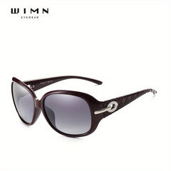 WIMN Polarized Retro Big Frame Sunglasses 7214