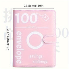 100 Days Money Saving Challenge Binder Saving Book