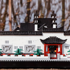 2600pc Suzhou Courtyard Building Block Set Holiday Gift