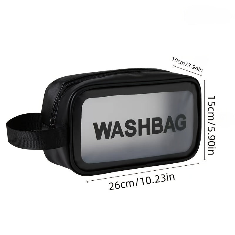 Waterproof Toiletry Bag with Handle Large Capacity Makeup Organizer