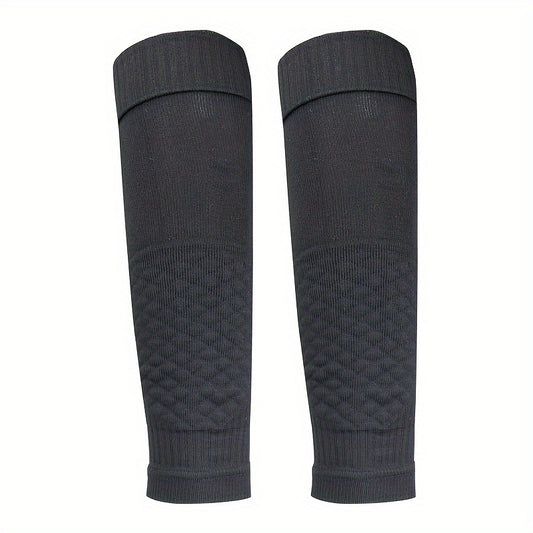 Football Calf Sleeves Protector Shin Guard Sock Men Women