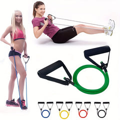 Resistance Band Set Full Body Workouts Strength Flexibility Tone
