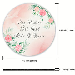 Flower Pattern Gaming Mouse Pad Abstract Large Mouse Mat