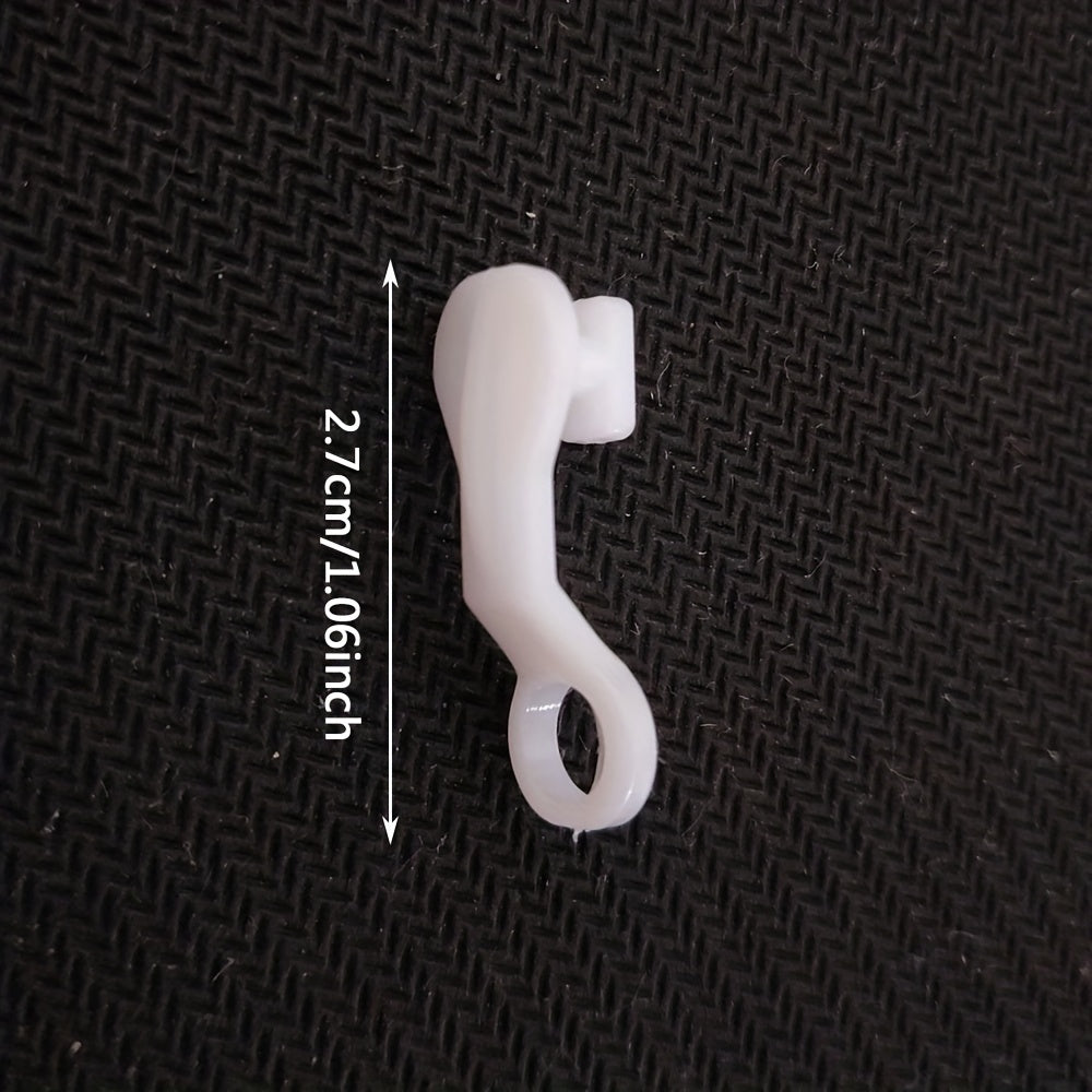 Curtain Pulley Hook Plastic Curtain Hook Pulley Glider Hooks Holdback
