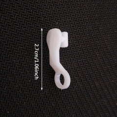 Curtain Pulley Hook Plastic Curtain Hook Pulley Glider Hooks Holdback