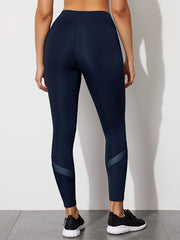 Women's Butt Lifting Yoga Pants with Mesh Stitching
