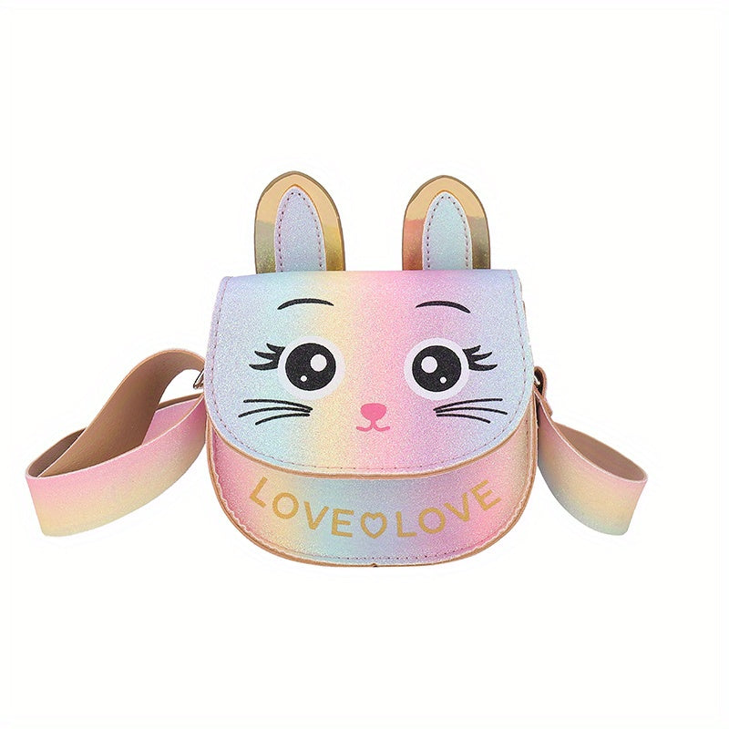 Girls Cat Mini Satchel with Ears Crossbody Bag