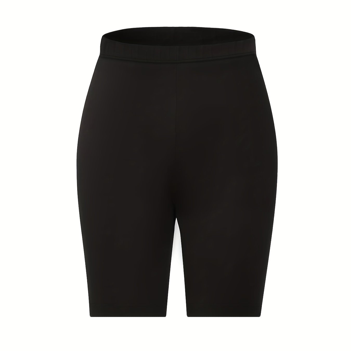 Sporty Yoga Shorts Elastic Waist Summer Women's Clothing
