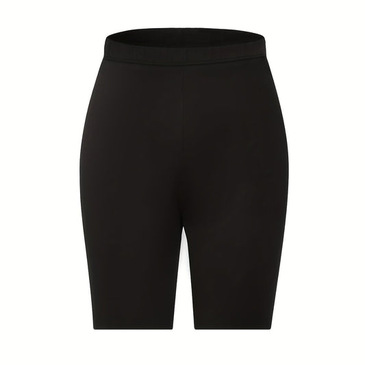 Sporty Yoga Shorts Elastic Waist Summer Women's Clothing