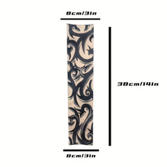 Breathable Men's Sun Protection Arm Sleeves for Outdoor Activities