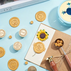 Fire Paint Brass Stamp Envelope Sealer