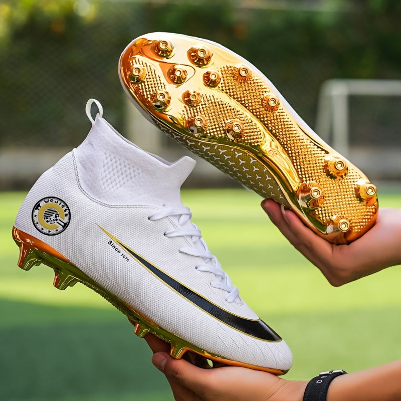Boys Turf Anti Slip Football Shoes Lightweight Sport Shoes