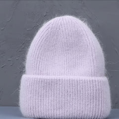 Solid Beanie Hats For Women Men Winter Knitted Warm Hats Sun Protection Hat
