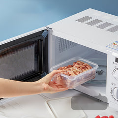 COOKER KING 3pcs Crisper Plastic Box Watertight Bento Lunch Box Set