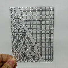 Flower Pattern Background Metal Embossing Cutting Mold
