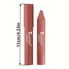 2-in-1 Lipstick & Lip Liner Long Lasting Non-Smudge Waterproof Lip Tint
