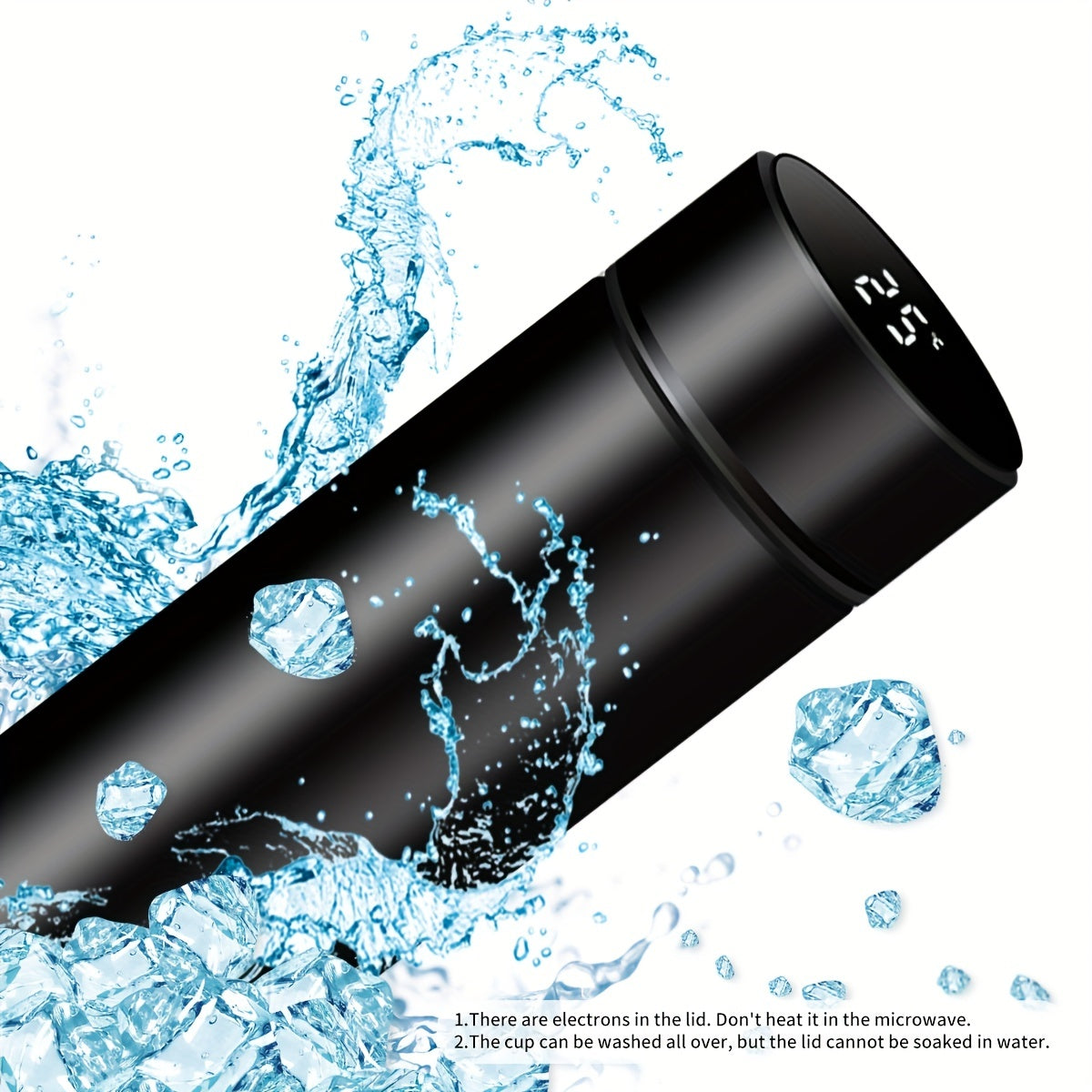 Smart Insulated Water Bottle With Tea Infuser - Outdoor Travel