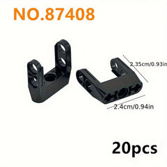 20pcs Axle Pin Connectors Building Blocks MOC Bricks Toy 48496 87408 32069