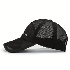 Men's Breathable Mesh Baseball Cap Sunscreen Fishing Cap
