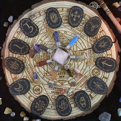 Witch Runes Divination Fortune Telling Rune Words For Crystal